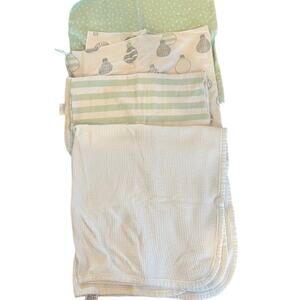 Bundle of Four Small Swaddle Blankets